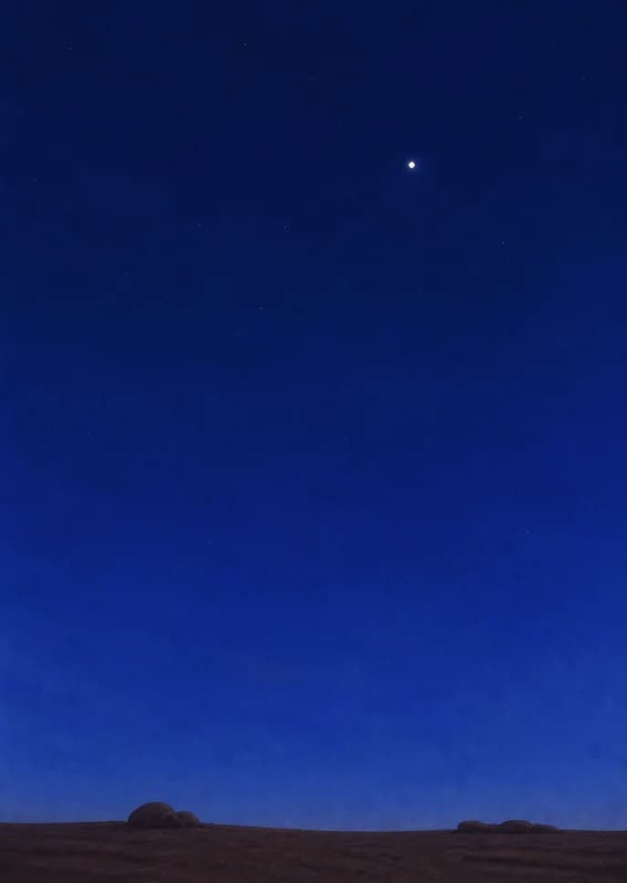 Page 19 — A star in the night sky